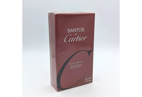 Cartier Eau de Toilette Santos de Cartier Natural Spray 50ml - Eleganter Duft für Männer, 50 ml, mit einem unverwechselbaren Charakter für besondere Anlässe.