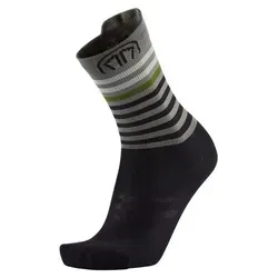 SIDAS Run Anatomic Light Crew - Laufsocken - Black/Dark Grey Black/Dark Grey 42 - 42