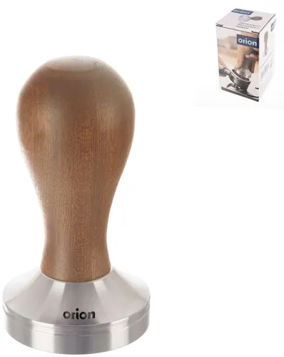 ORION Kaffee-Tamper 5 cm Edelstahl/Holz