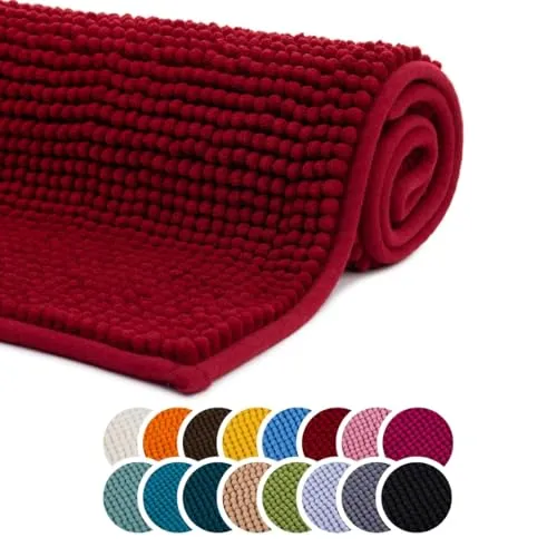 liebling Badteppich, 100% Polyester in rot von liebling