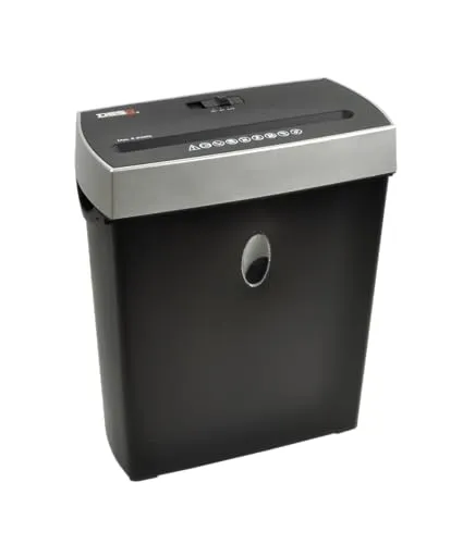 DESQ® Aktenvernichter | 8 Blatt | 4 x 38 mm | P-4 | 11 Liter | DSGVO konform