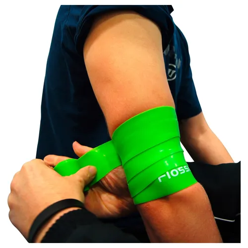 Flossband Level 1, 2m x 5 cm, leicht, grün