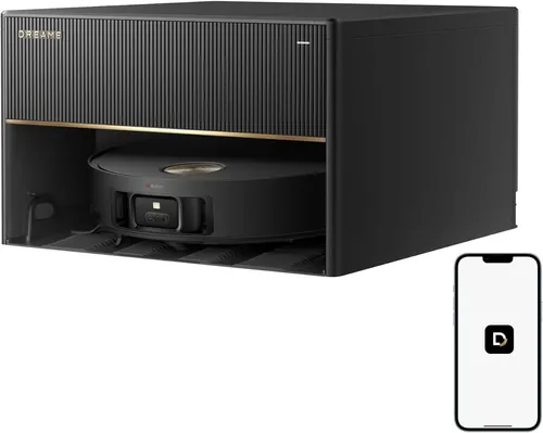 DREAME X50 Master Staubsaugerroboter - Saugroboter mit 20.000 Pa Saugleistung, automatischem Nachfüllen und Entleeren sowie AI Hindernisvermeidung für eine mühelose und hygienische Reinigung Ihres Zuhauses.