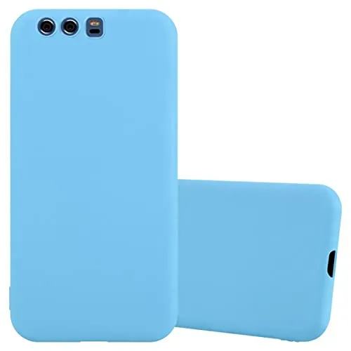 Cadorabo Hülle kompatibel mit Huawei P10 Plus Schutzhülle TPU Silikon Case Candy Design Slim Kratzfest Weiche Gummi mit Rundumschutz Case Hülle für Huawei P10 Plus in Blau
