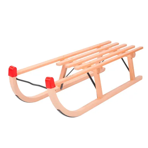Rodelschlitten Alpinafun 90 cm aus Buchenholz