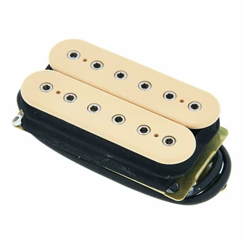 DiMarzio DP100 Creme Super Distortion - Pickup für kraftvollen Hardrock-Sound der 70er und 80er Jahre, hohe Ausgangsleistung und ausgewogene Klangregelung für vielseitige Einsatzmöglichkeiten.