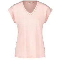 GERRY WEBER Shirtbluse Kurzarmshirt mit Chiffonblende 44 von GERRY WEBER