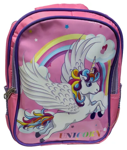 Kinder Rucksack Fliegendes Einhorn Rosa