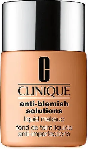 Clinique Anti-Blemish Solutions Liquid Makeup 30 ml - Ölfreie Foundation - Foundation zur Bekämpfung von Unreinheiten mit Salicylsäure, ideal für ölige und Mischhaut. 24 Stunden Haltbarkeit und mattes Finish für ein perfektes Hautbild.