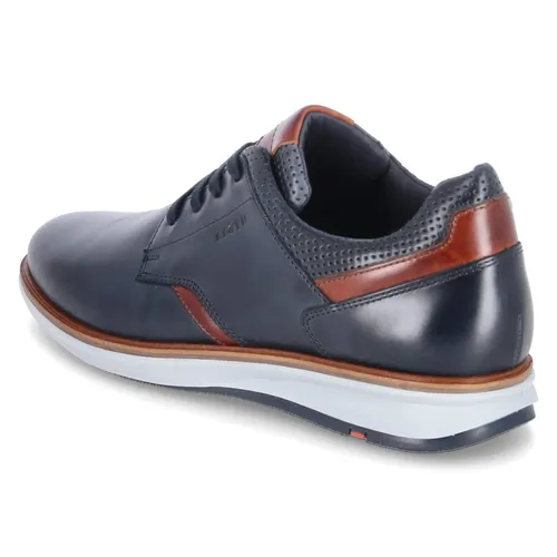 LLOYD Halbschuhe KAYOR für Herren - Blau Glattleder 7½ - Laufschuhe mit hochwertiger Verarbeitung, optimaler Auftrittsdämpfung und Fersenpolsterung für hohen Tragekomfort.