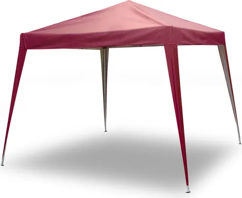 Faltpavillon 3x3m/2.4x2.4m Bordeaux in rot von Julido