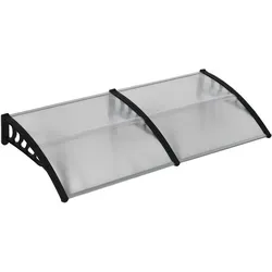Pultvordach für Haustür 200 x 96 x 27 cm – Elegantes Überdach mit UV- und Regenschutz