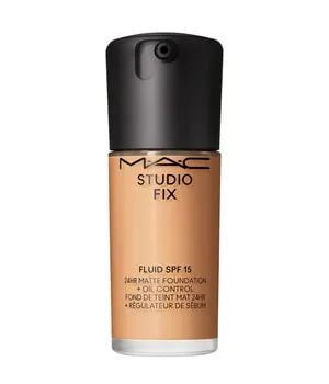 MAC Studio Fix Fluid SPF 15 Flüssige Foundation 30 ml Nr. NC37 - Make-up mit 24-Stunden Halt und 87% hautpflegenden Inhaltsstoffen. Die neue Formel bietet ein sanft-mattes Finish und sorgt für ein natürliches Hautgefühl.