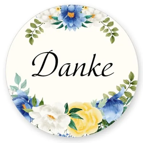 Aufkleber DANKE