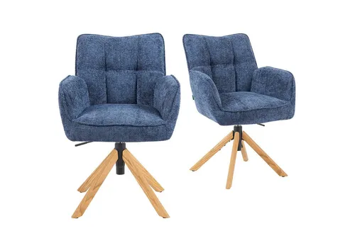 Küchen- und Esszimmerstühle Blau von DUBI Möbel