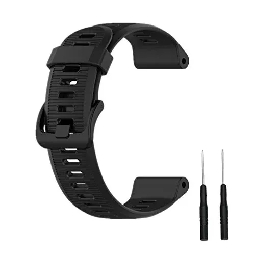 Muovrto Armband für Garmin Forerunner 945/Forerunner 935,Silikon Armbänder Smartwatch Ersatzarmbänder für Garmin Fenix 5/Approach S60/Fenix 6