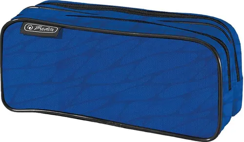 Produktbild Herlitz Doppel-Faulenzerrolle / Schlamperrolle / Maße: 21x9x8cm / Farbe: blau