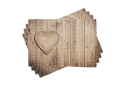 Tischsets Beige von Abakuhaus