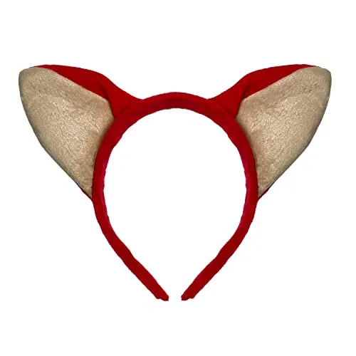 Oblique Unique® Haarreifen Fuchs Ohren Füchschen Haarreif für Fasching Karneval Motto Party Kostüm Accessoires für Fuchs Kostüm