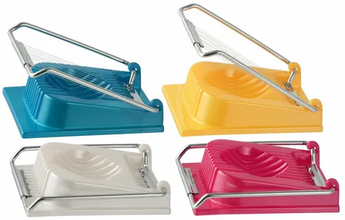 Fackelmann Eischneider 11 cm Edelstahl Messer Schneider Mozzarella Küchenhelfer