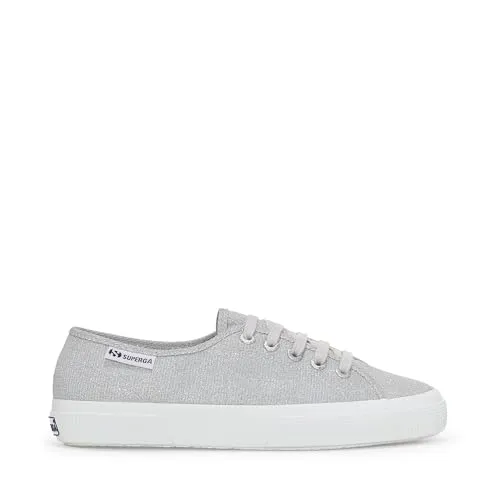 Superga 3750 Jersey Lame S4135ZW Schnürschuh in bunt (39 EU) - Stylischer Schnürschuh in Größe 39 mit einem einzigartigen Textil-Obermaterial. Ideal für den Alltag, bietet er Komfort und ein trendiges Design.