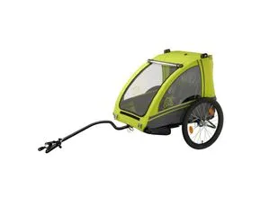 Blue Bird Kinderanhänger Zweisitzer mit Dualfunktion