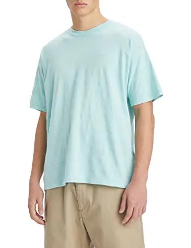 Levi's RED TAB VINTAGE TEE Herren, Popcorn Jacquard Pastel Turquoise, XS