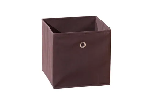 Inter Link Faltbox Winny braun, praktische Faltkiste, in vielen Trendfarben, Stilvoll Ordnung schaffen