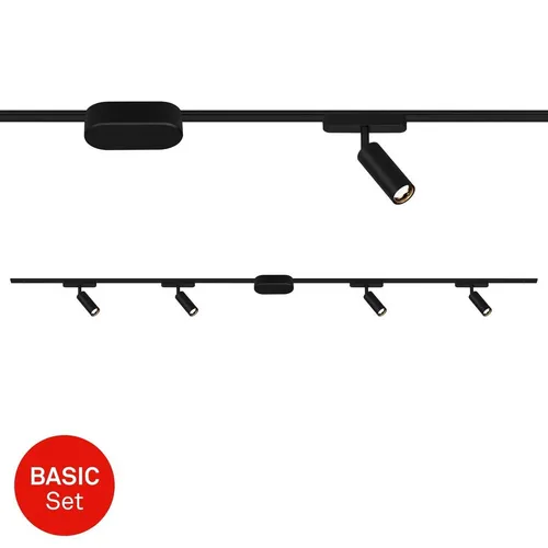 BRILONER Schienensystem Luxtrail Starterset mit 4x LED Spots