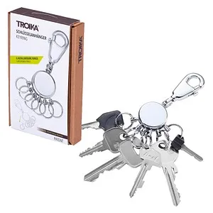 TROIKA Schlüsselanhänger PATENT silber von Troika