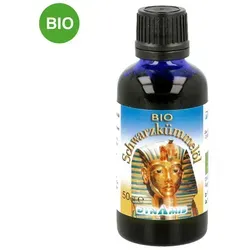 Dynamis Ägyptisches Schwarzkümmelöl Bio kaltgepresst - Arzneimittel mit hohem Thymochinon-Gehalt von 6.900 mg/kg, ideal für eine bewusste Ernährung, schonend kaltgepresst aus Bio-Anbau in Ägypten.