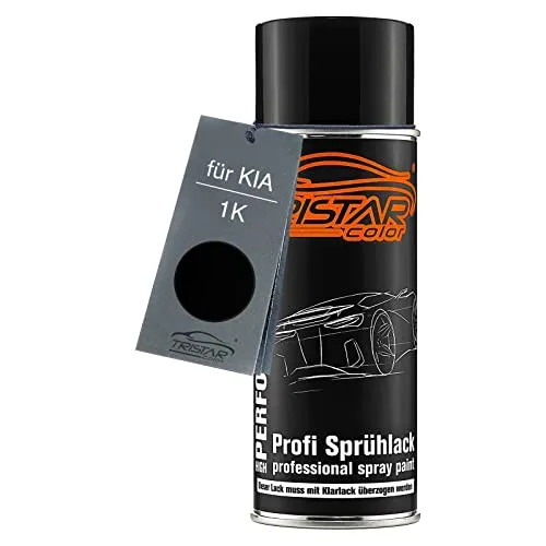 Produktbild TRISTARcolor Autolack Spraydose für KIA 1K Zilinaschwarz Metallic Basislack Sprühdose 400ml