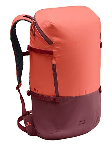 Vaude Rucksack Citygo 30, hotchili - Rucksack für Alltagsabenteuer, mit ErgoShape-Schultergurten und VENT-TEX Rückensystem für optimalen Komfort. Ideal für Notebook bis 15,6 Zoll und mit wasserdichtem Hauptfach.