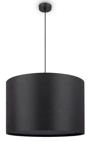 Paco Home Pendelleuchte Schwarz Grau Ø38cm in schwarz von Paco Home