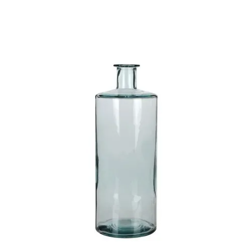 Mica Decorations Guan Flasche/Vase aus recyceltem Glas - Elegante Glasvase in transparentem Design, ideal für Zweige und Trockenblumen. Mit 40 cm Höhe und umweltfreundlichem Material ist sie ein stilvolles Deko-Highlight.