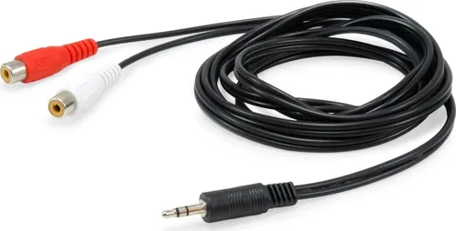 Equip Audiokabel 3,5mm/2x RCA St/Bu 2.50m