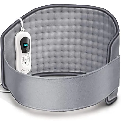 Sinnlein Elektrischer Heizgürtel für Bauch und Rücken in grau von Sinnlein
