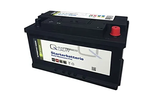 Q-Batteries Autobatterie Q80P 12V 80Ah 640A