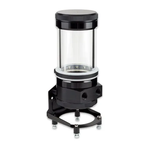 Aqua Computer ULTITUBE D5 100 PRO Ausgleichsbehälter - Hochwertiger Ausgleichsbehälter für D5-Pumpen, optimiert für eine effiziente Kühlung und einfache Installation in Wasserkühlungssystemen.
