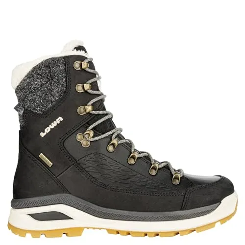 LOWA Renegade EVO Ice GTX Stiefel braun 41.5 - Wanderschuhe mit hochwertigem Velours- und Nubukleder, ideal für winterliche Outdoor-Abenteuer und optimalen Halt auf eisigen Untergründen.