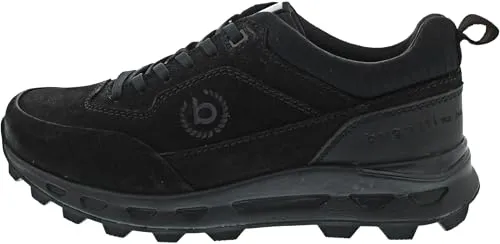 bugatti Herren Schnürer 321-A9W06-1500, schwarz, Größe 42 - Herren-Schnürhalbschuhe für Business und formelle Anlässe, bieten viel Bewegungsfreiheit und ein leichtes Tragegefühl dank elastischer Einsätze und modernem Look.