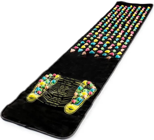 Maximex Fußreflexzonen-Massagematte - Massagegeräte mit sanfter Fußreflexzonenmassage - ideal für entspannende Momente beim Gehen, fördert das Wohlbefinden.