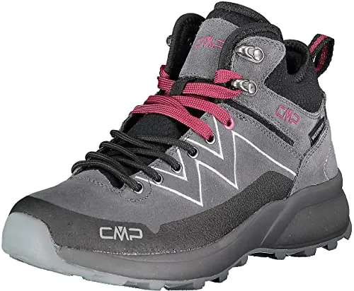 CMP Damen Trekkingstiefel KALEEPSO MID WMN HIKING SHOE WP - Wanderschuhe, wasserdicht, vielseitig einsetzbar und mit CMP-Sohlen-Technologie für optimalen Halt auf jedem Gelände.