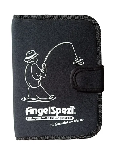 AngelSpezi Neopren Passmappe - Ausweismappe - Ausweishülle für Angelschein