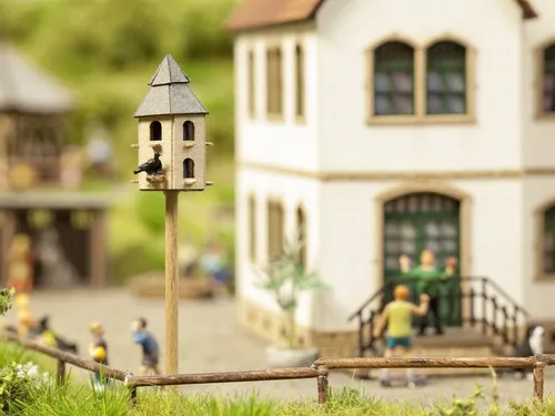 H0 Taubenhaus, Bausatz - Noch 14345