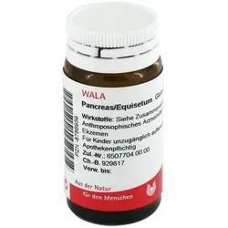 Pancreas / Equisetum Globuli von WALA