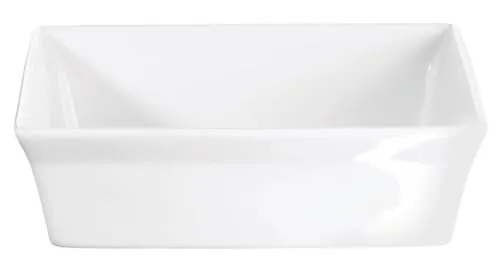 ASA SELECTION Auflaufform 250°C - Quadratische Gratin Form 0,7 l aus Porzellan - Hochwertige Auflaufform aus der 250°C Serie von ASA Selection, spülmaschinen- und ofenfest, ideal für köstliche Gerichte und Desserts.