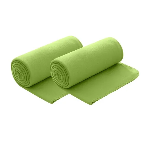 Wohndecke Polar-Fleece, wometo, OEKO-TEX®, 2 Fleecedecken mit Kettel-Rand & Anti-Pilling