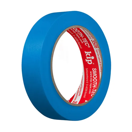 Standard Klebeband SMOOTH-TEC Glattkrepp KIP 3508 blau 24mm x 50m (0,07€/1m)