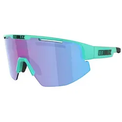Bliz Matrix Nordic Light Sportbrille - Tuerkis, One Size - Fahrradbrillen für intensive Sportarten, ideal bei diffusen Lichtbedingungen und bietet optimalen Schutz und Sicht.